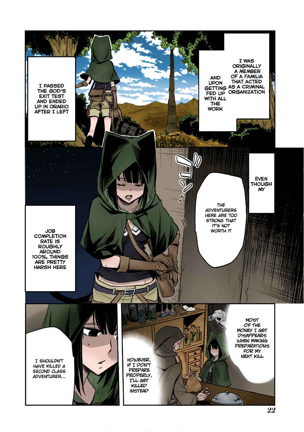 Page 19 Chapter 10 (Fan Colored) DanMachi - Familia Chronicle: Episode Ryuu