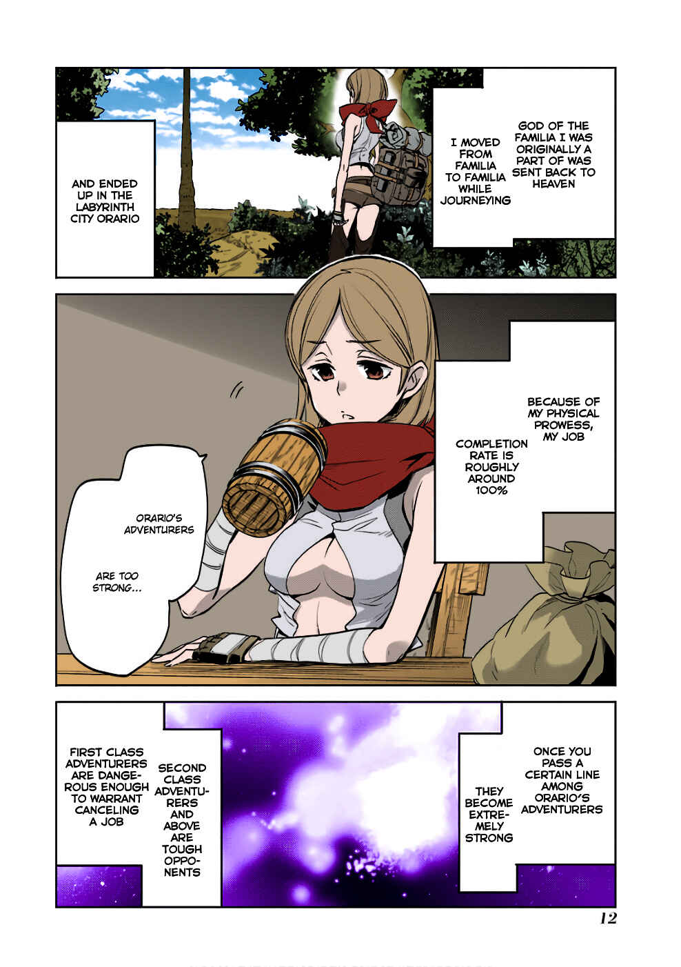 Page 9 Chapter 10 (Fan Colored) DanMachi - Familia Chronicle: Episode Ryuu
