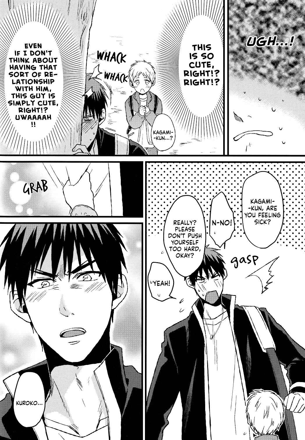 Page 12 Chapter Unknown_b5cd Kuroko no Basket - Kagami-kuns Lover (Doujinshi)