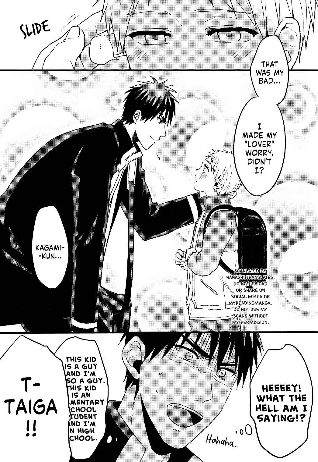 Page 13 Chapter Unknown_b5cd Kuroko no Basket - Kagami-kuns Lover (Doujinshi)