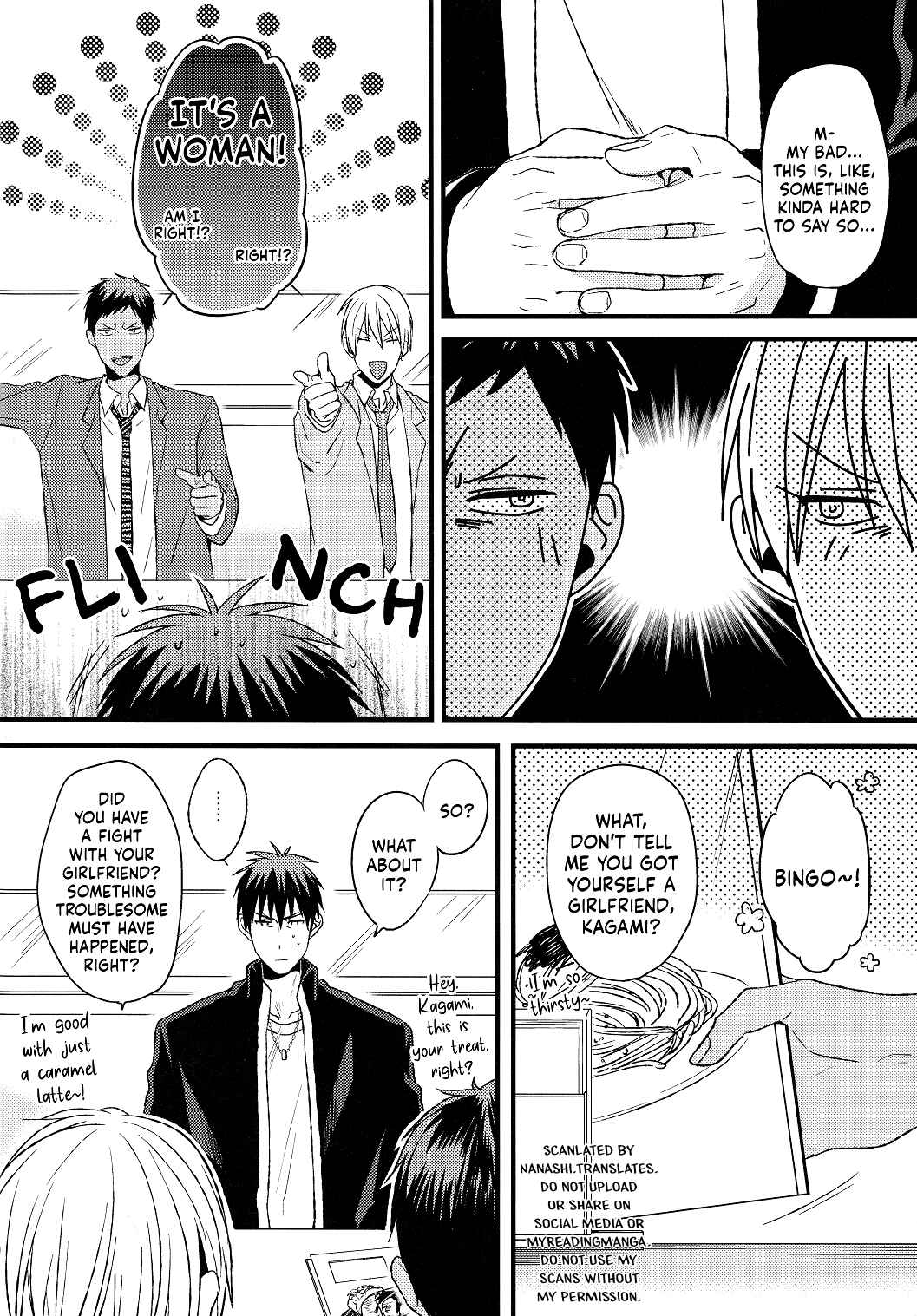 Page 4 Chapter Unknown_b5cd Kuroko no Basket - Kagami-kuns Lover (Doujinshi)