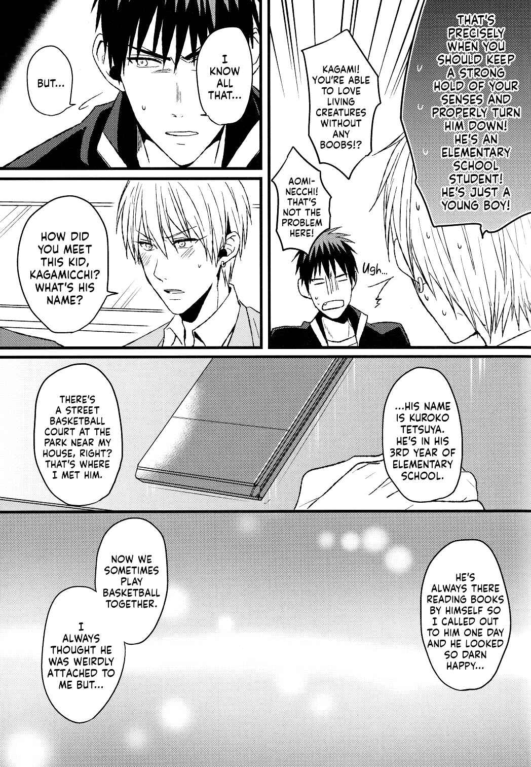 Page 9 Chapter Unknown_b5cd Kuroko no Basket - Kagami-kuns Lover (Doujinshi)