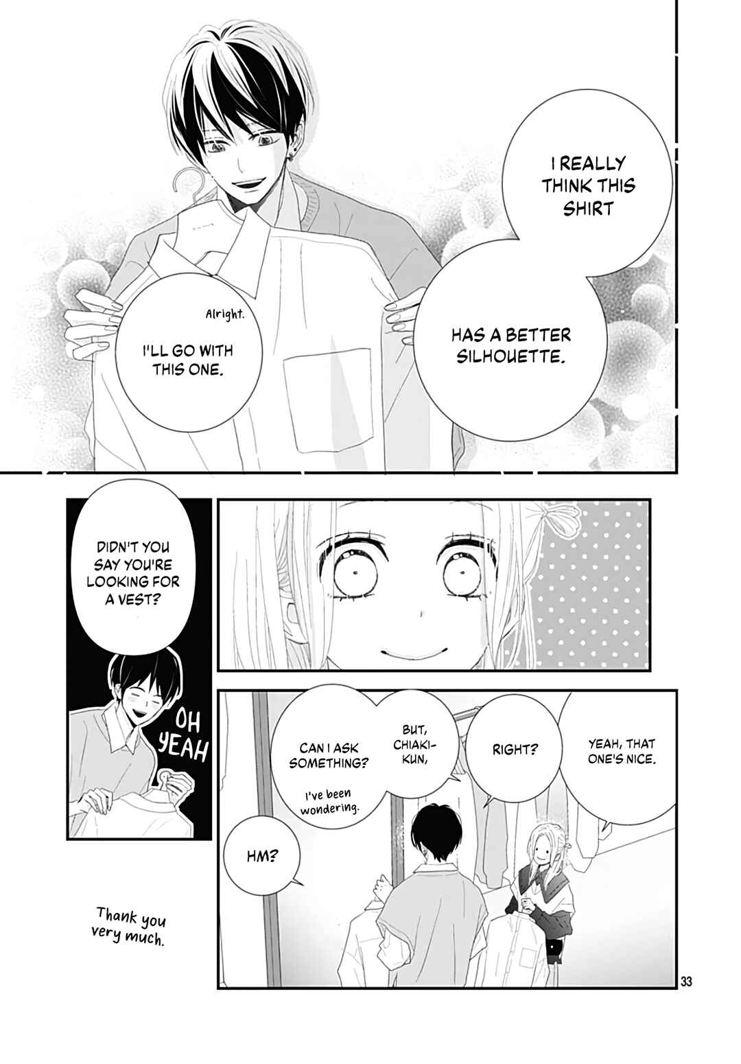 Page 35 Chapter 20 Koi no You na Mono Janaku