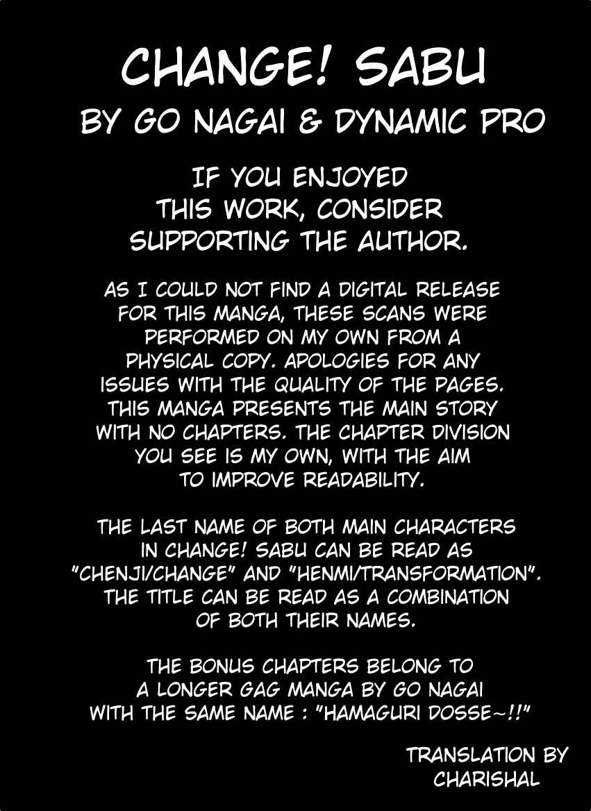Page 27 Chapter 8 Change! Sabu