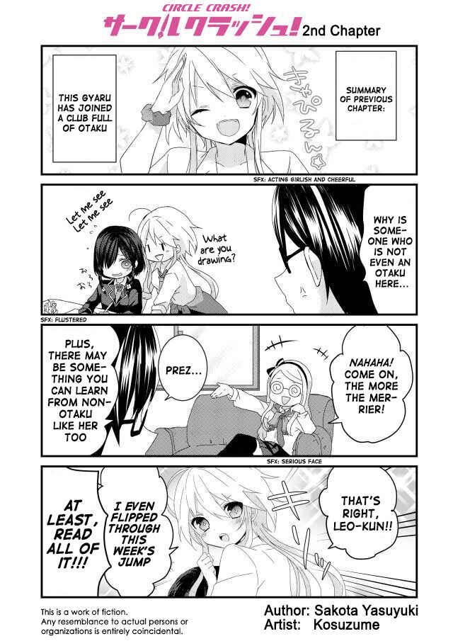 Page 1 Chapter 2 Circle Crash!