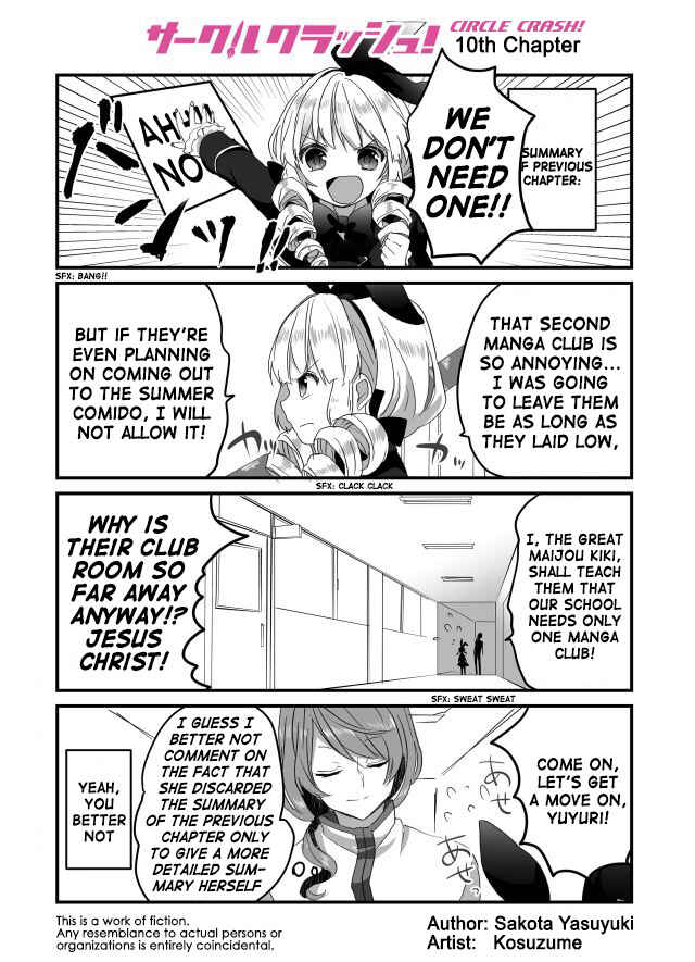 Page 1 Chapter 10 Circle Crash!