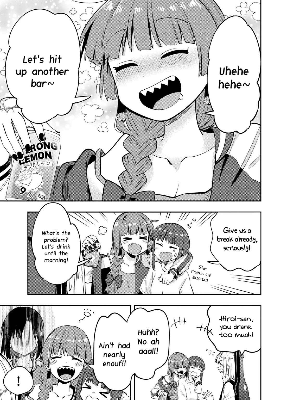 Page 15 Chapter 9 Bocchi the Rock! Gaiden - Hiroi Kikuri no Fukazake Nikki