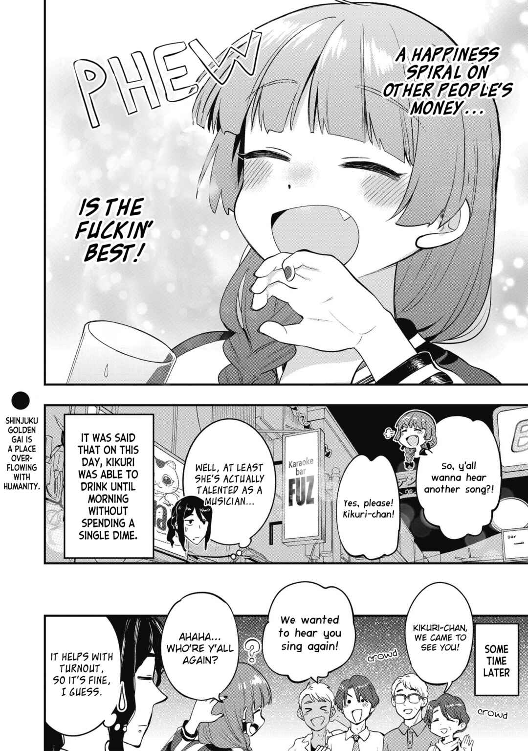 Page 20 Chapter 3 Bocchi the Rock! Gaiden - Hiroi Kikuri no Fukazake Nikki