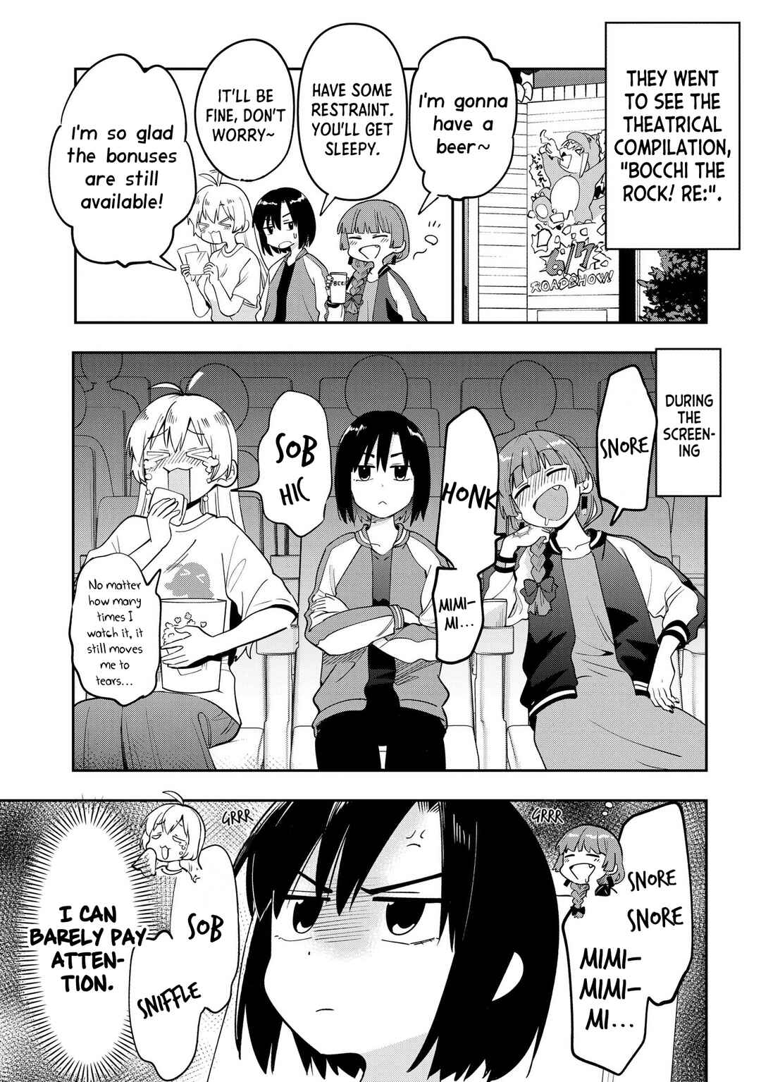 Page 1 Chapter 23.9 Bocchi the Rock! Gaiden - Hiroi Kikuri no Fukazake Nikki