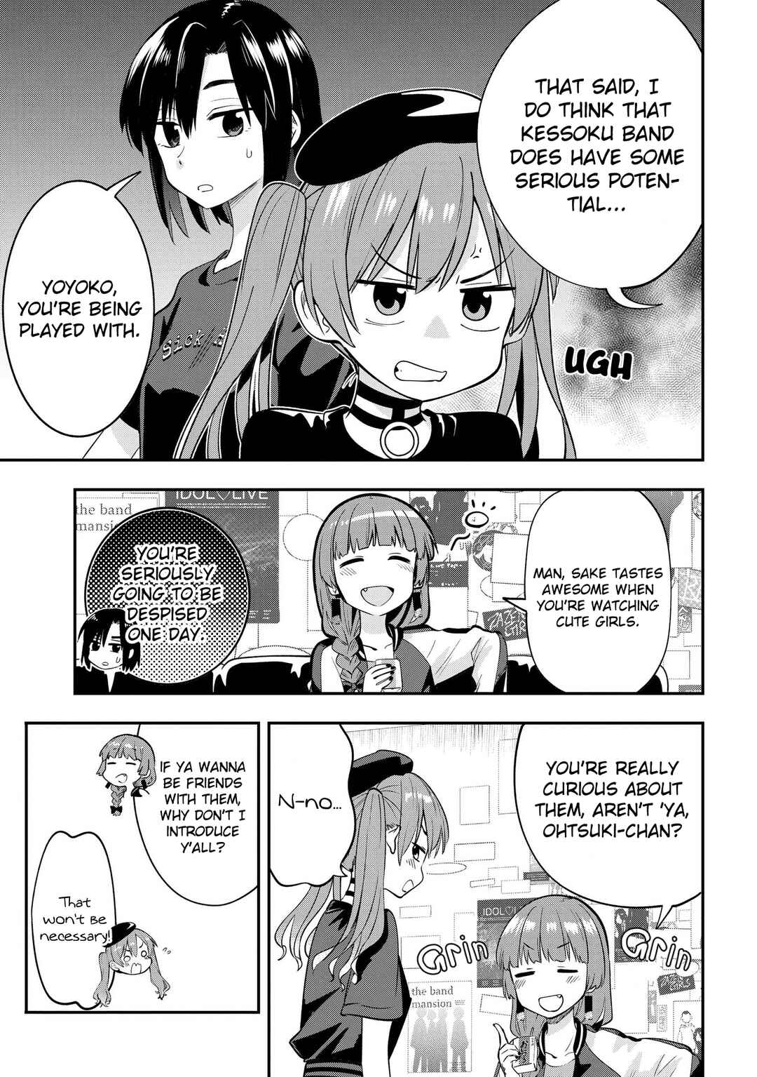 Page 11 Chapter 5 Bocchi the Rock! Gaiden - Hiroi Kikuri no Fukazake Nikki