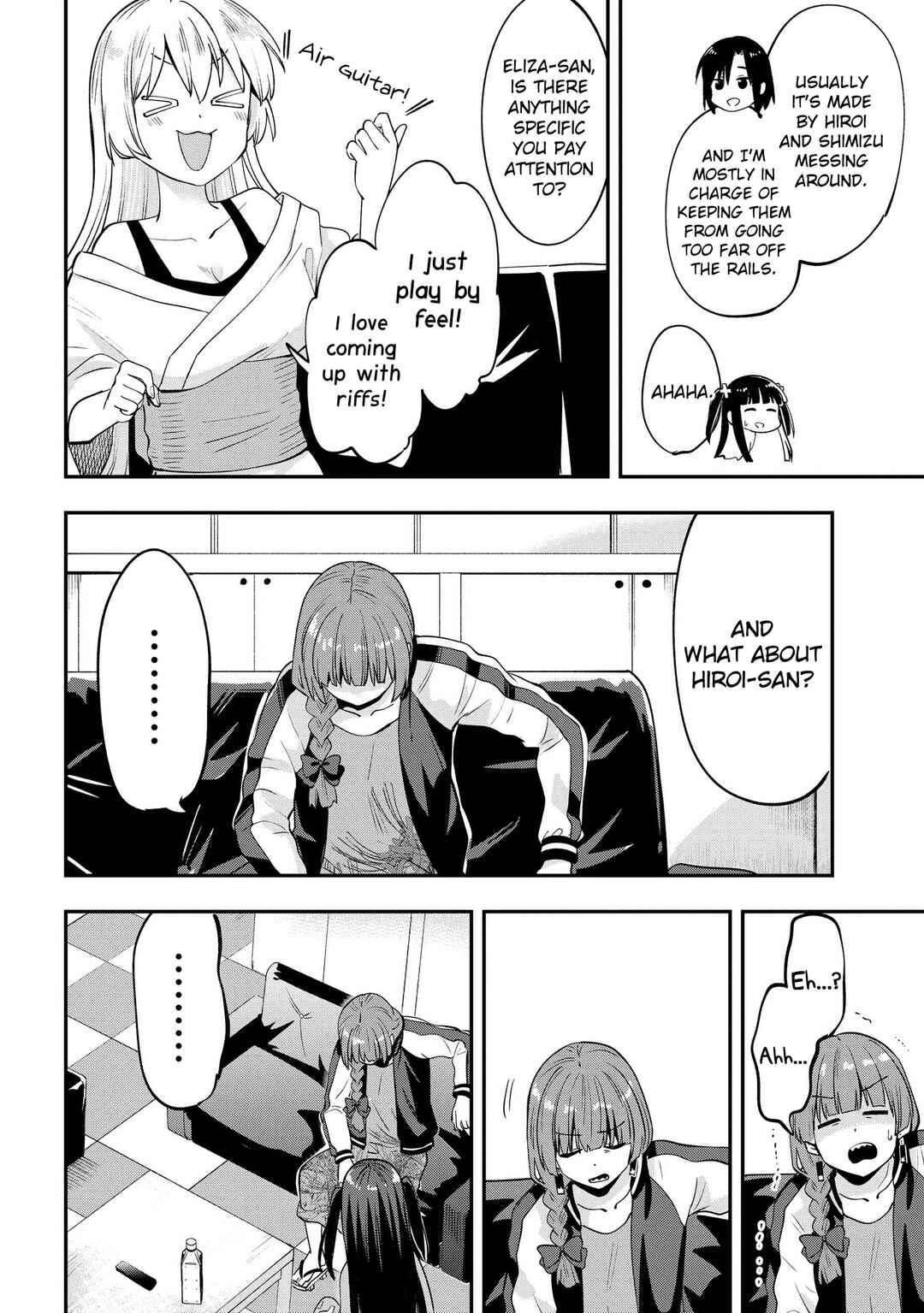 Page 8 Chapter 13 Bocchi the Rock! Gaiden - Hiroi Kikuri no Fukazake Nikki