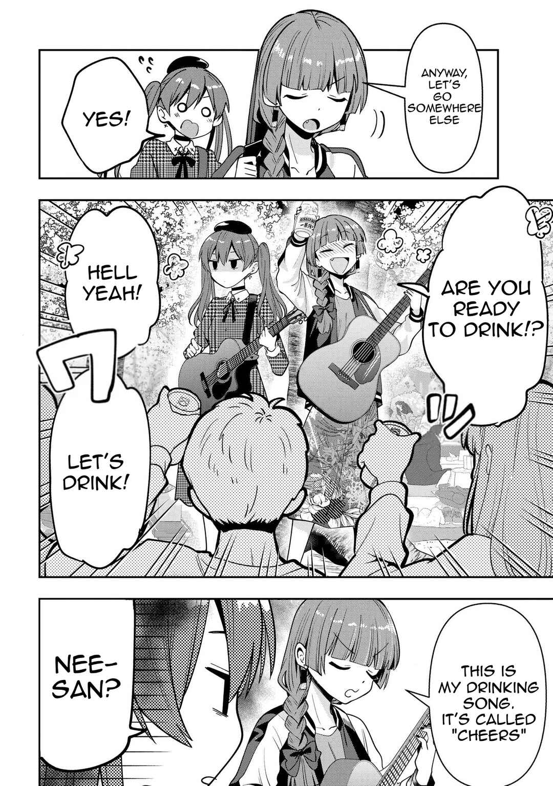 Page 14 Chapter 24 Bocchi the Rock! Gaiden - Hiroi Kikuri no Fukazake Nikki
