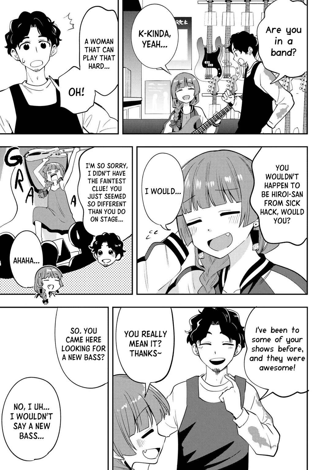 Page 7 Chapter 18 Bocchi the Rock! Gaiden - Hiroi Kikuri no Fukazake Nikki