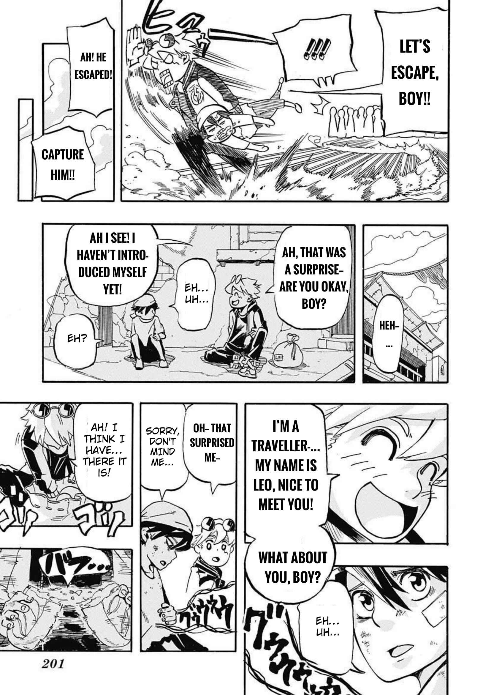 Page 13 Chapter Unknown_5fda Chou Kasoku Ningen Leo