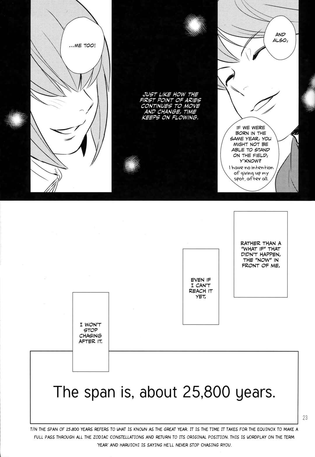 Page 25 Chapter Unknown_a460 Diamond no ace - Pisces no Ohire Aries no Tsunosaki made Tooku (Doujinshi)