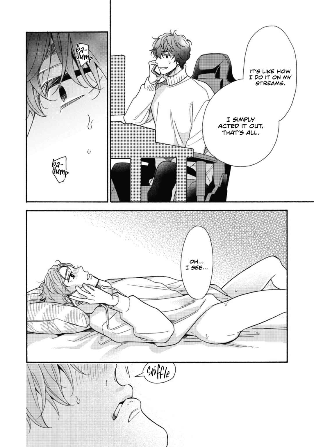 Page 33 Chapter 4 Minami-kun wa Sono Koe ni Jirasaretai