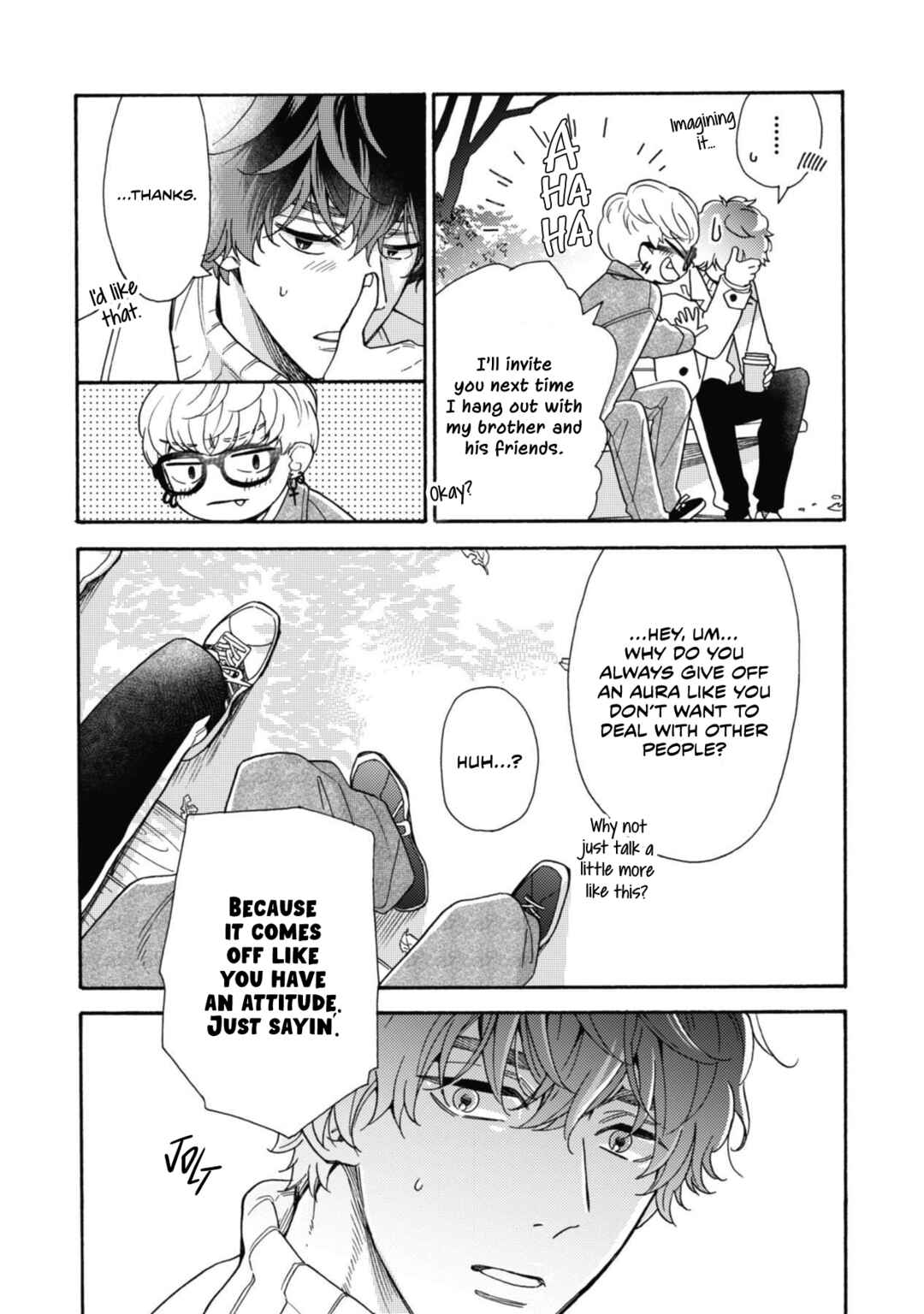 Page 6 Chapter 4 Minami-kun wa Sono Koe ni Jirasaretai