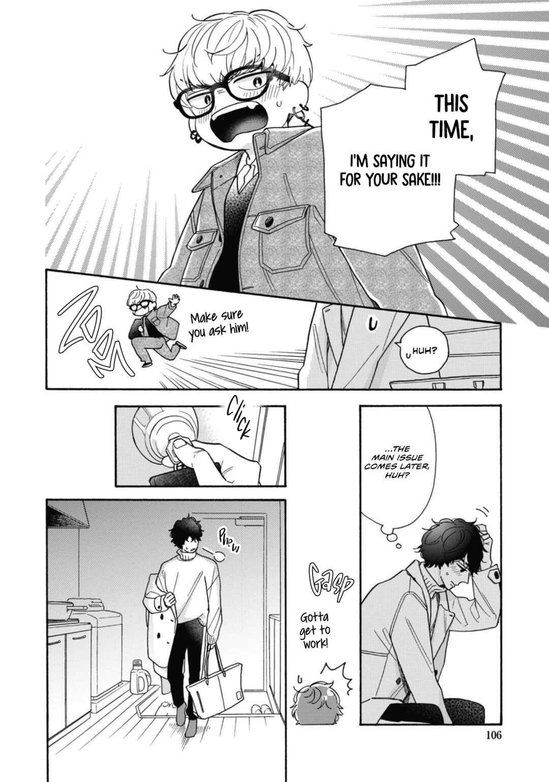 Page 9 Chapter 4 Minami-kun wa Sono Koe ni Jirasaretai