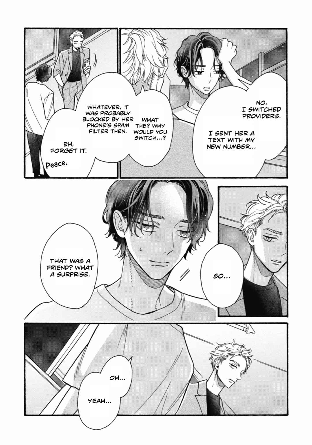 Page 28 Chapter 8 Minami-kun wa Sono Koe ni Jirasaretai