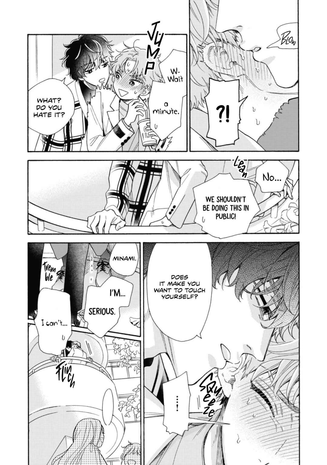Page 10 Chapter 3 Minami-kun wa Sono Koe ni Jirasaretai