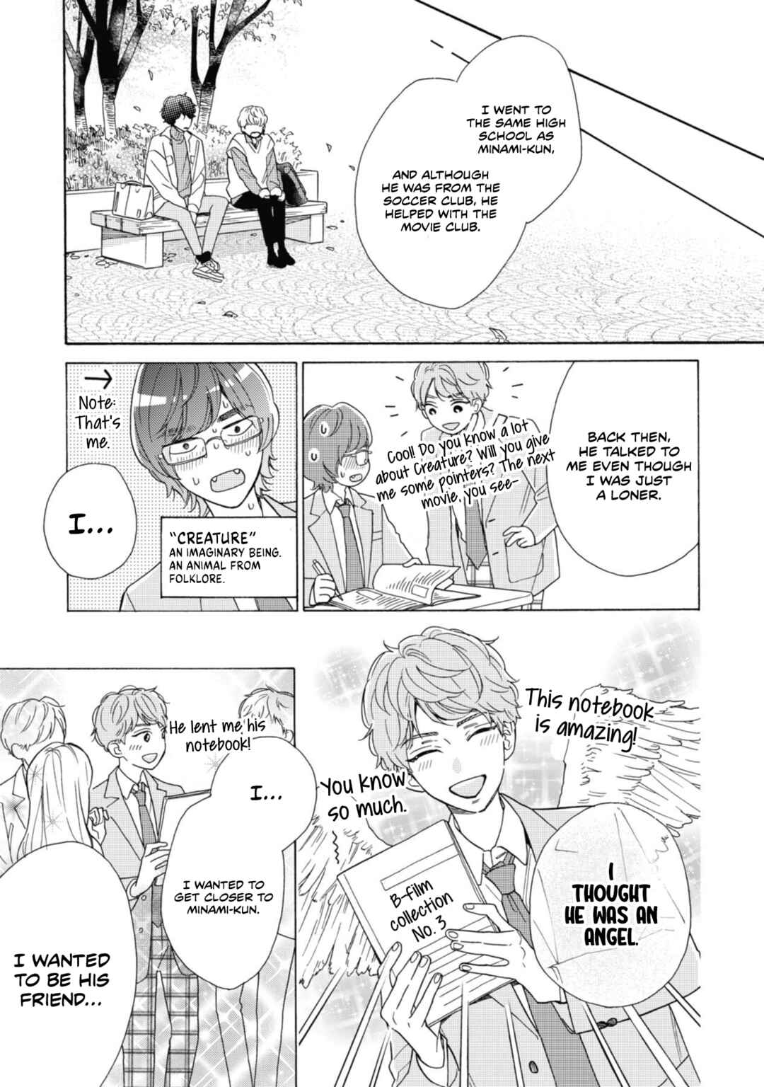 Page 20 Chapter 3 Minami-kun wa Sono Koe ni Jirasaretai