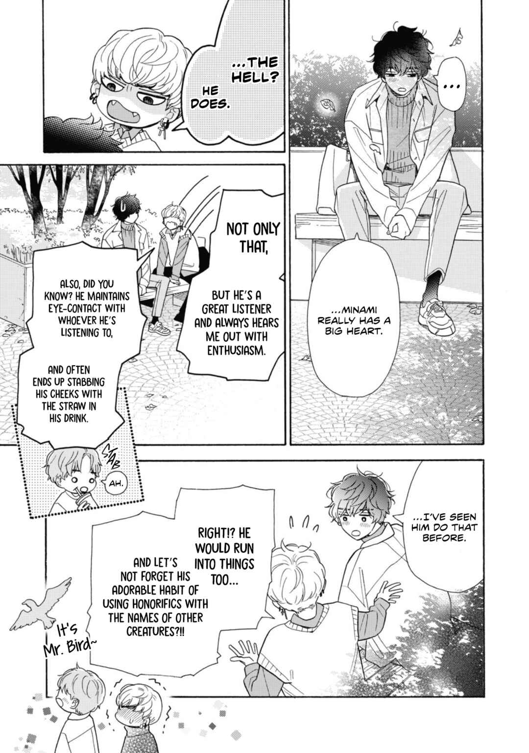 Page 22 Chapter 3 Minami-kun wa Sono Koe ni Jirasaretai