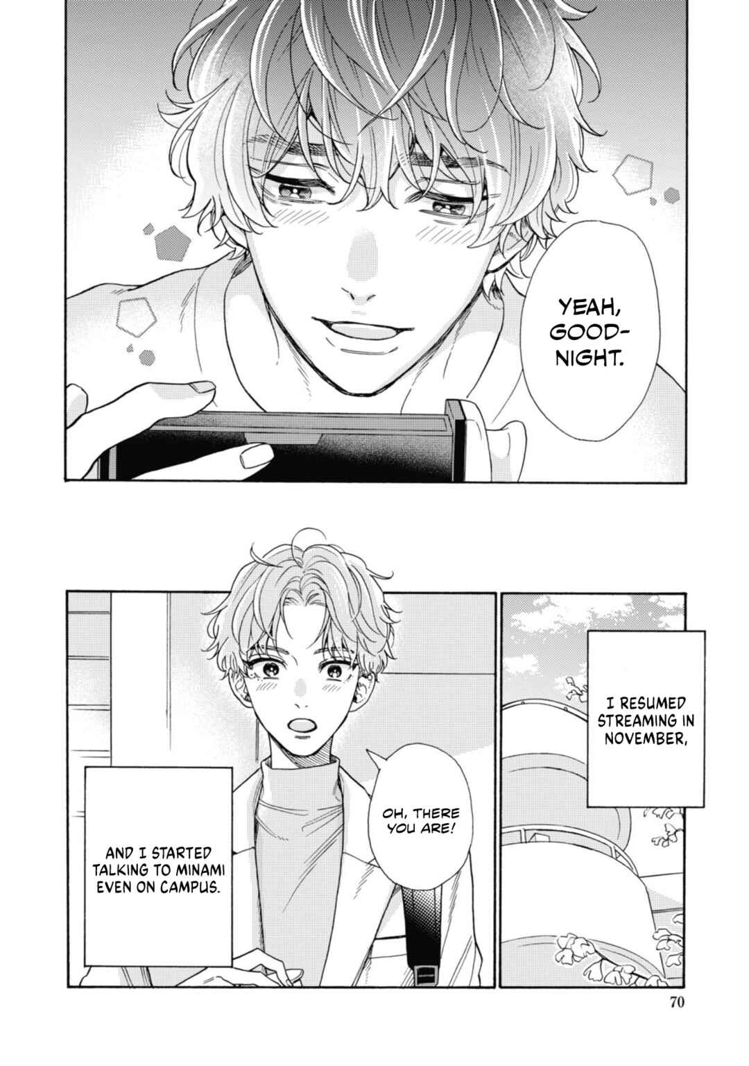 Page 5 Chapter 3 Minami-kun wa Sono Koe ni Jirasaretai