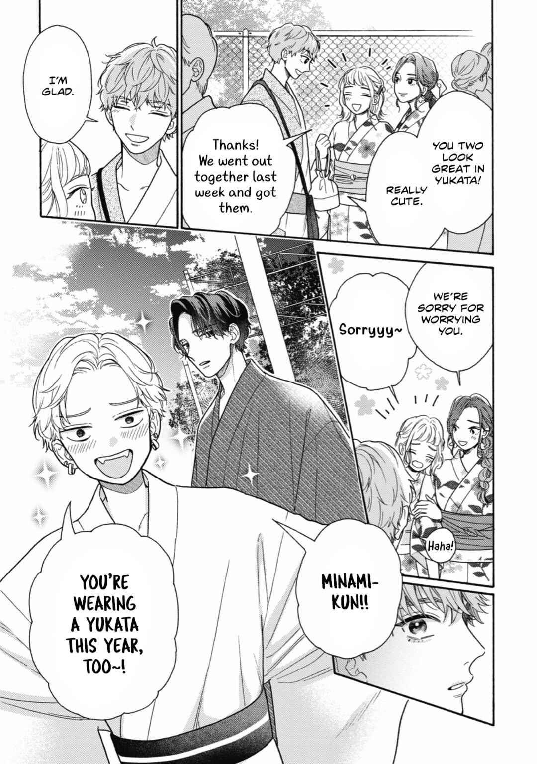 Page 10 Chapter 9 Minami-kun wa Sono Koe ni Jirasaretai