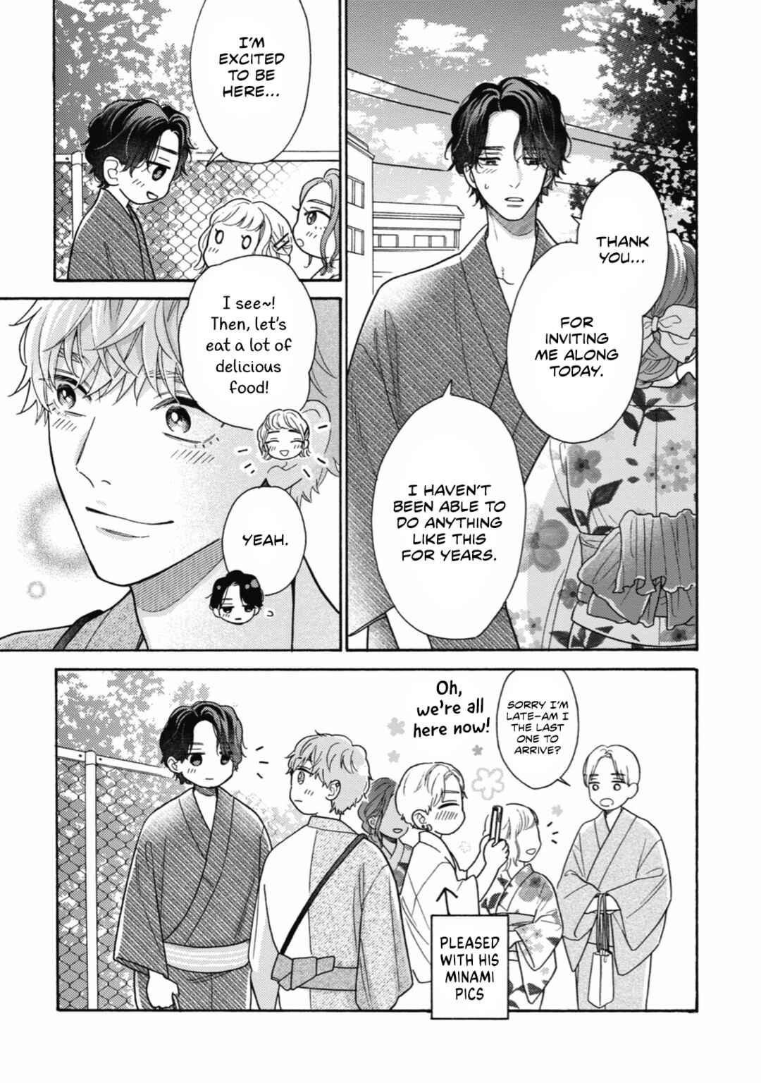 Page 12 Chapter 9 Minami-kun wa Sono Koe ni Jirasaretai