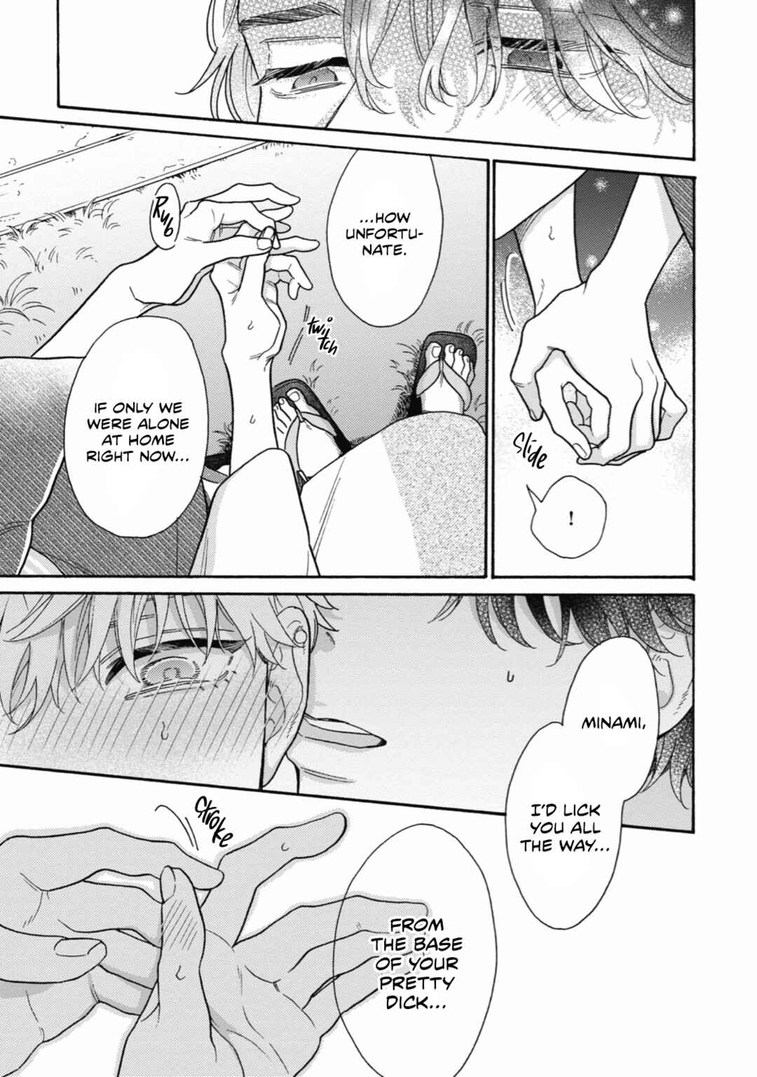 Page 28 Chapter 9 Minami-kun wa Sono Koe ni Jirasaretai