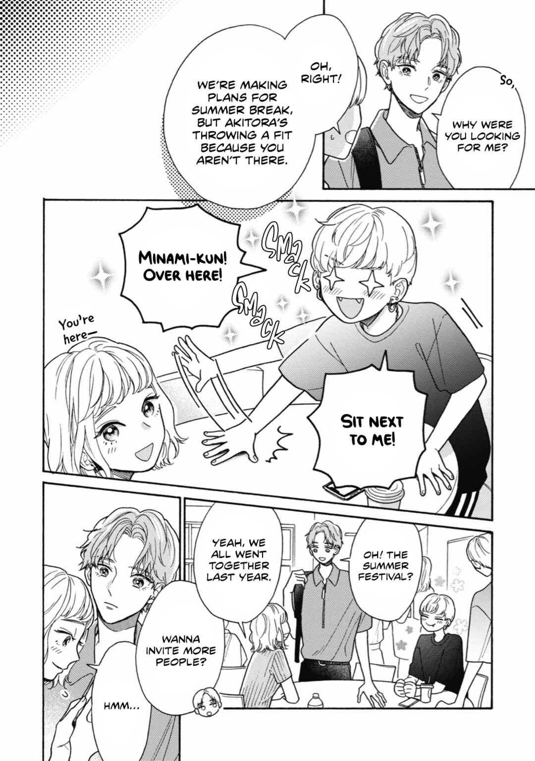 Page 5 Chapter 9 Minami-kun wa Sono Koe ni Jirasaretai