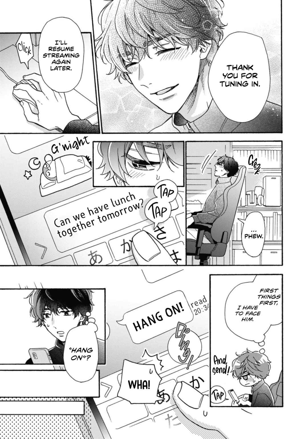 Page 19 Chapter 5 Minami-kun wa Sono Koe ni Jirasaretai