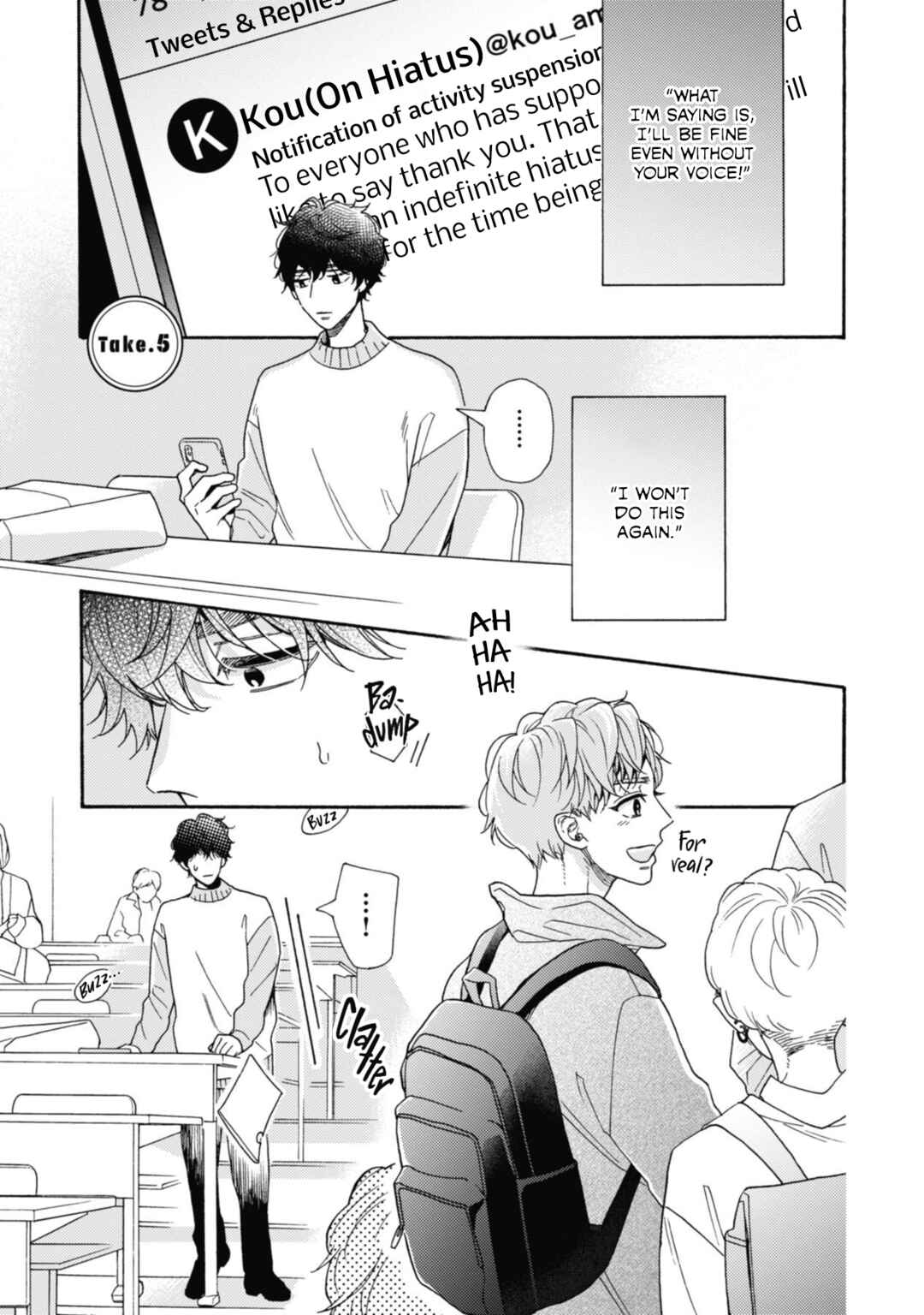 Page 3 Chapter 5 Minami-kun wa Sono Koe ni Jirasaretai