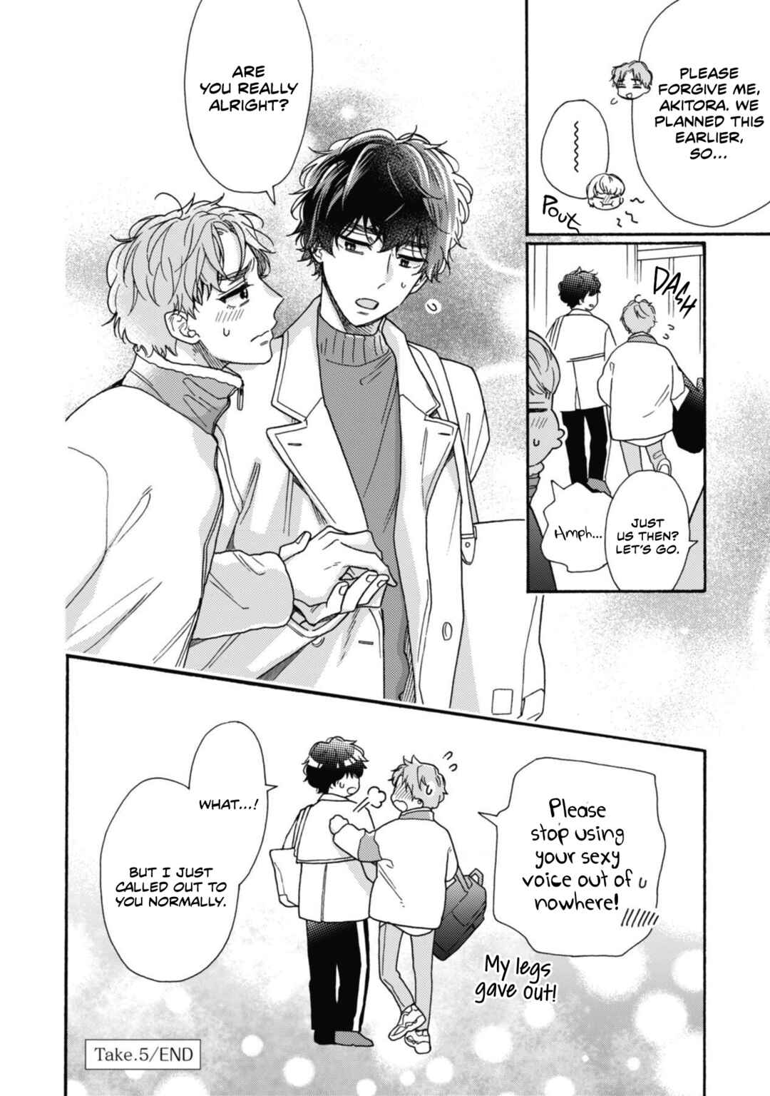 Page 34 Chapter 5 Minami-kun wa Sono Koe ni Jirasaretai