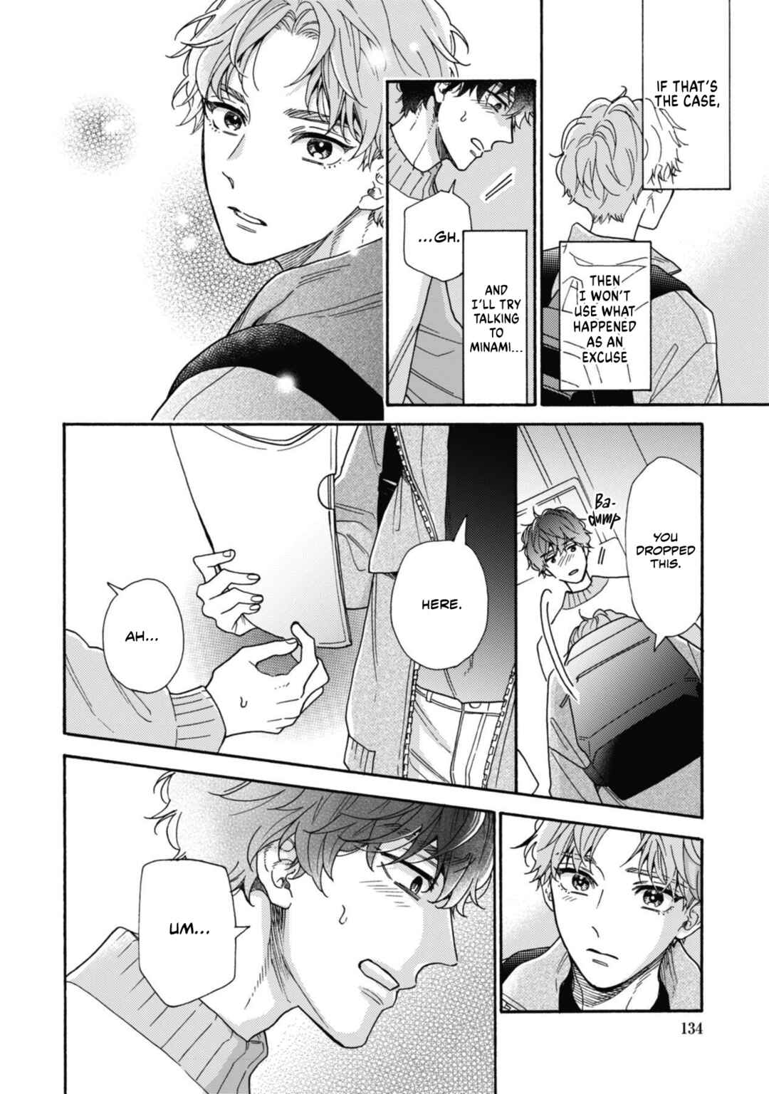 Page 4 Chapter 5 Minami-kun wa Sono Koe ni Jirasaretai