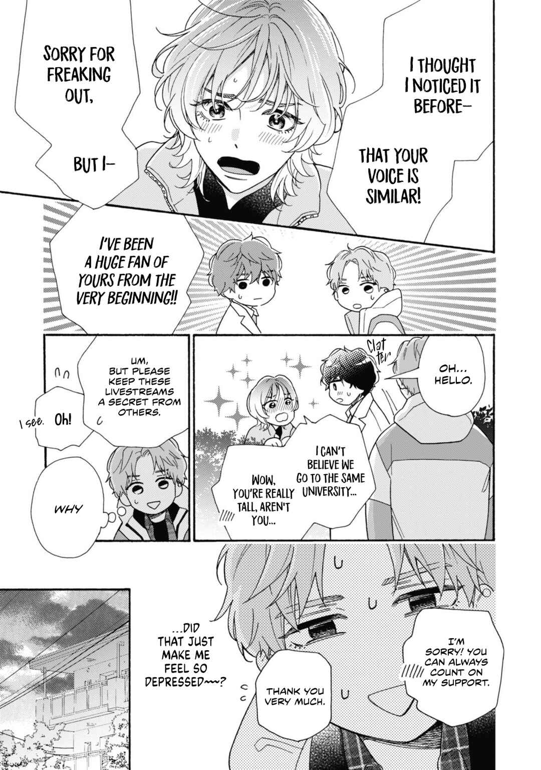 Page 9 Chapter 6 Minami-kun wa Sono Koe ni Jirasaretai