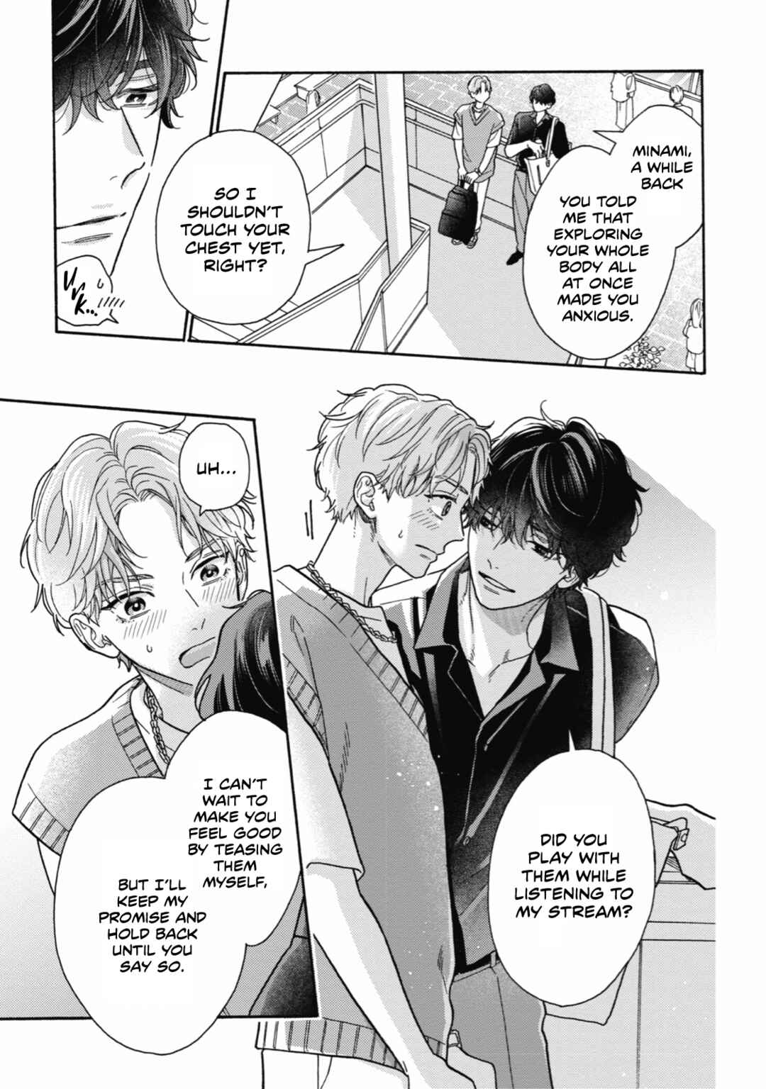 Page 19 Chapter 7 Minami-kun wa Sono Koe ni Jirasaretai