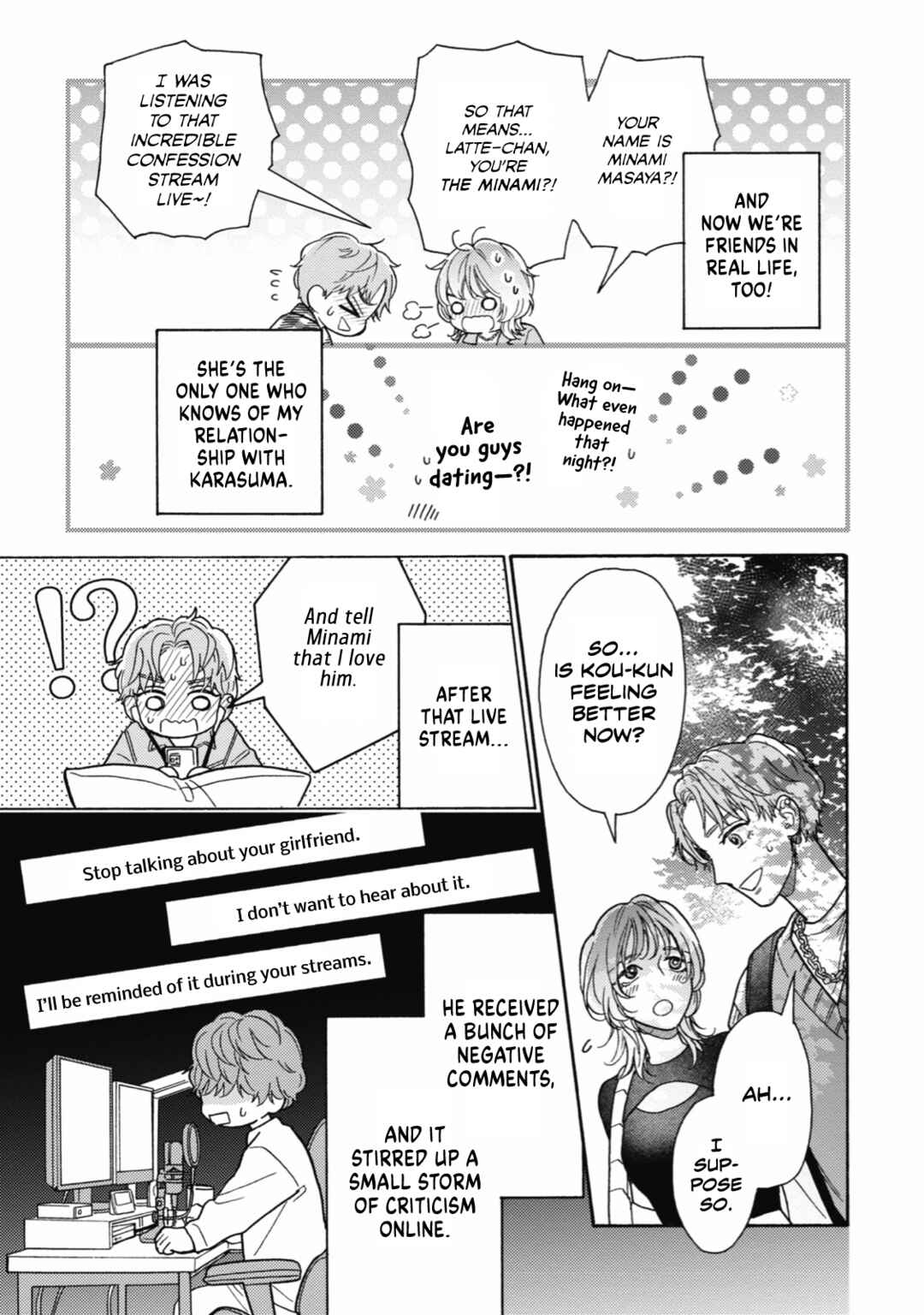 Page 27 Chapter 7 Minami-kun wa Sono Koe ni Jirasaretai