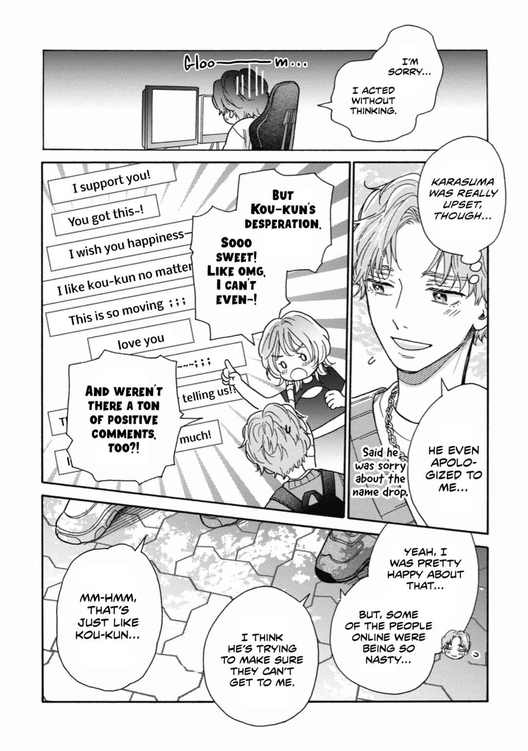 Page 28 Chapter 7 Minami-kun wa Sono Koe ni Jirasaretai
