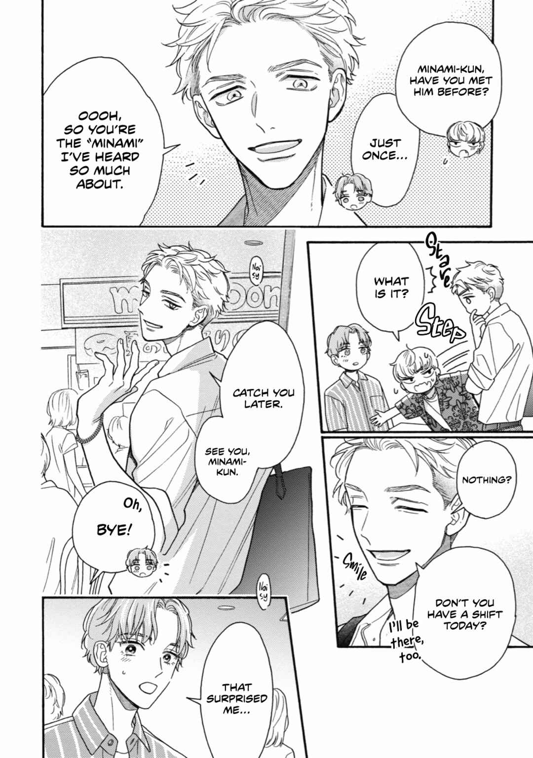 Page 28 Chapter 10 Minami-kun wa Sono Koe ni Jirasaretai
