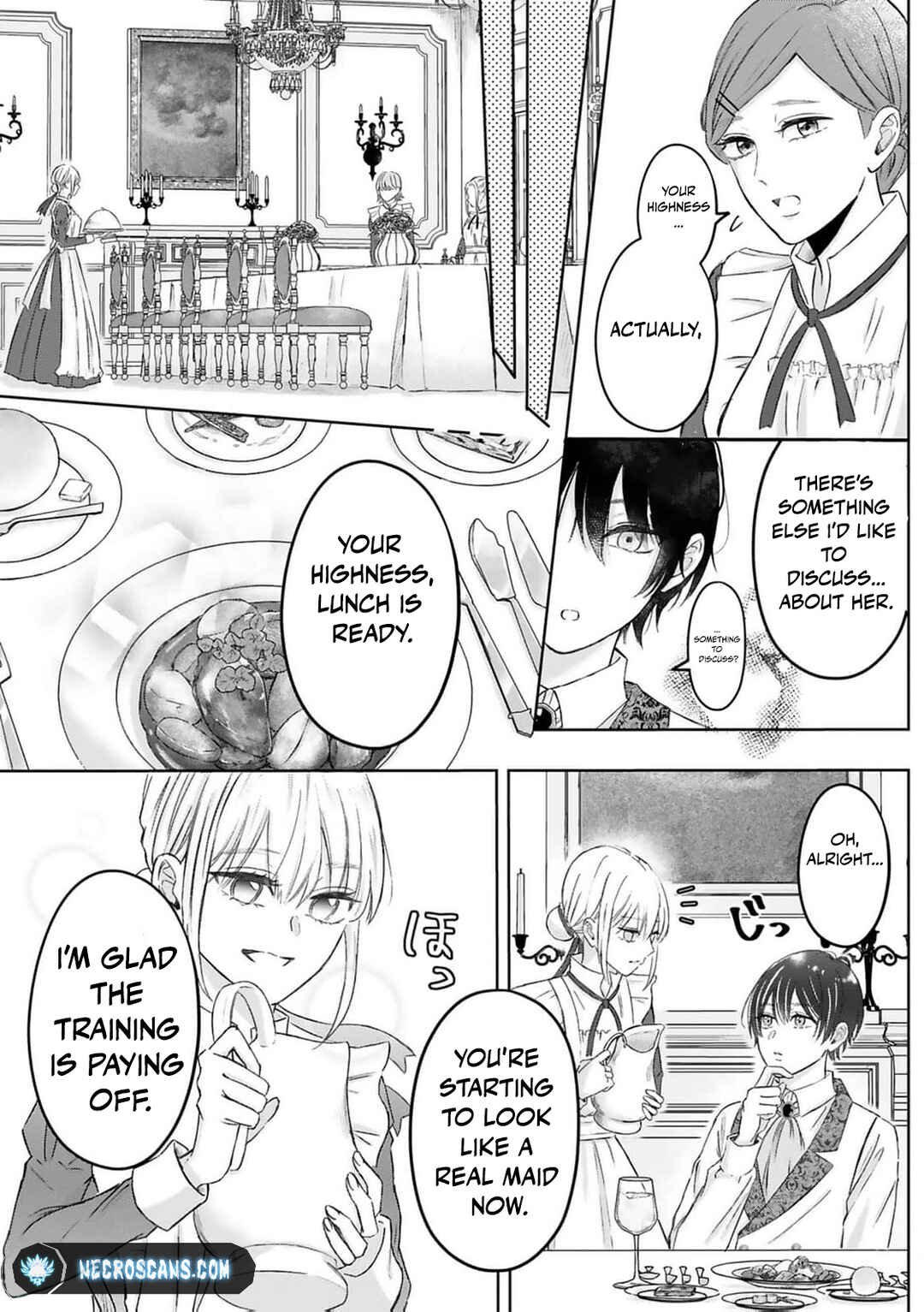 Page 7 Chapter 2 Kyou kara Anata no Goei desu