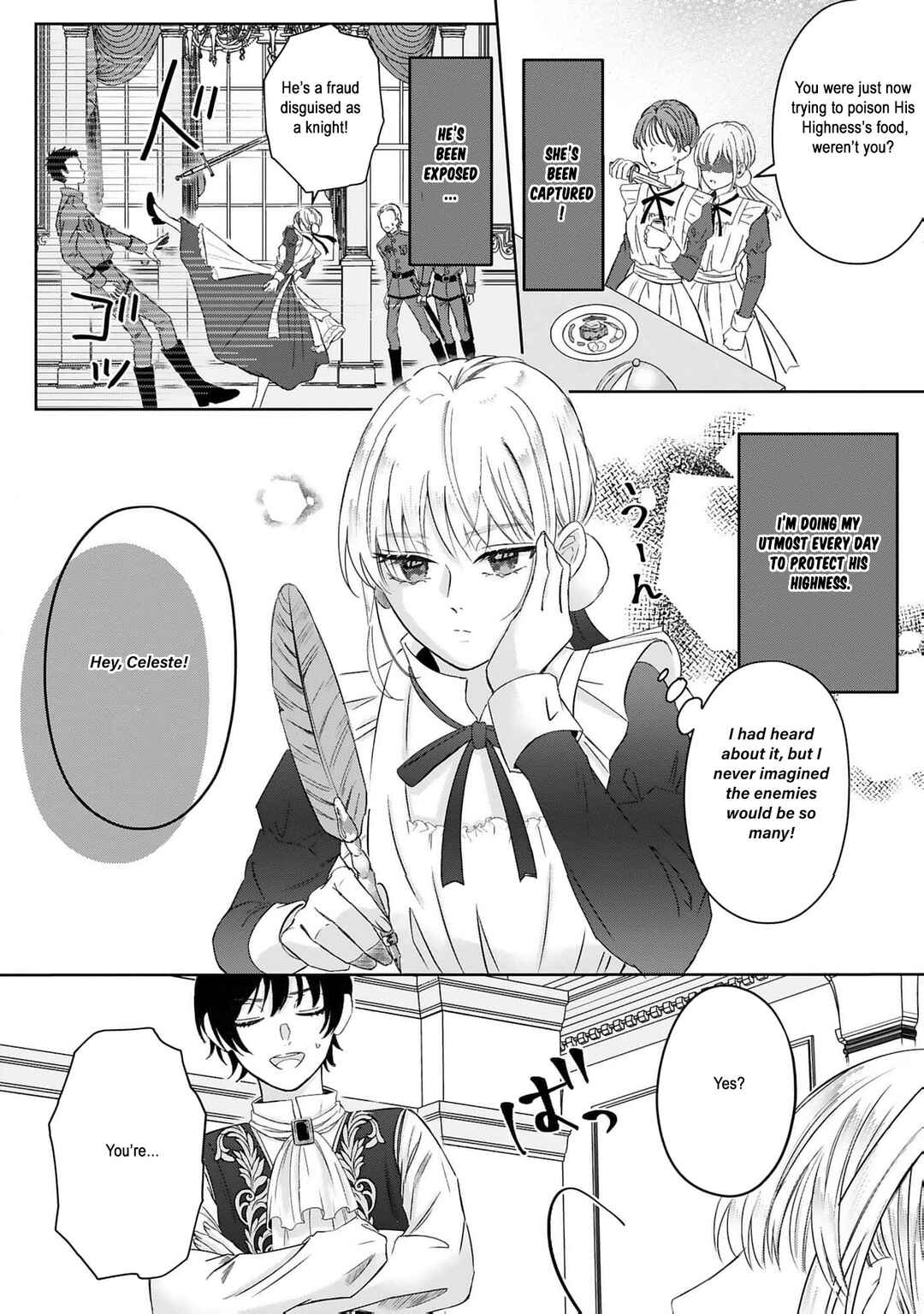 Page 4 Chapter 3 Kyou kara Anata no Goei desu
