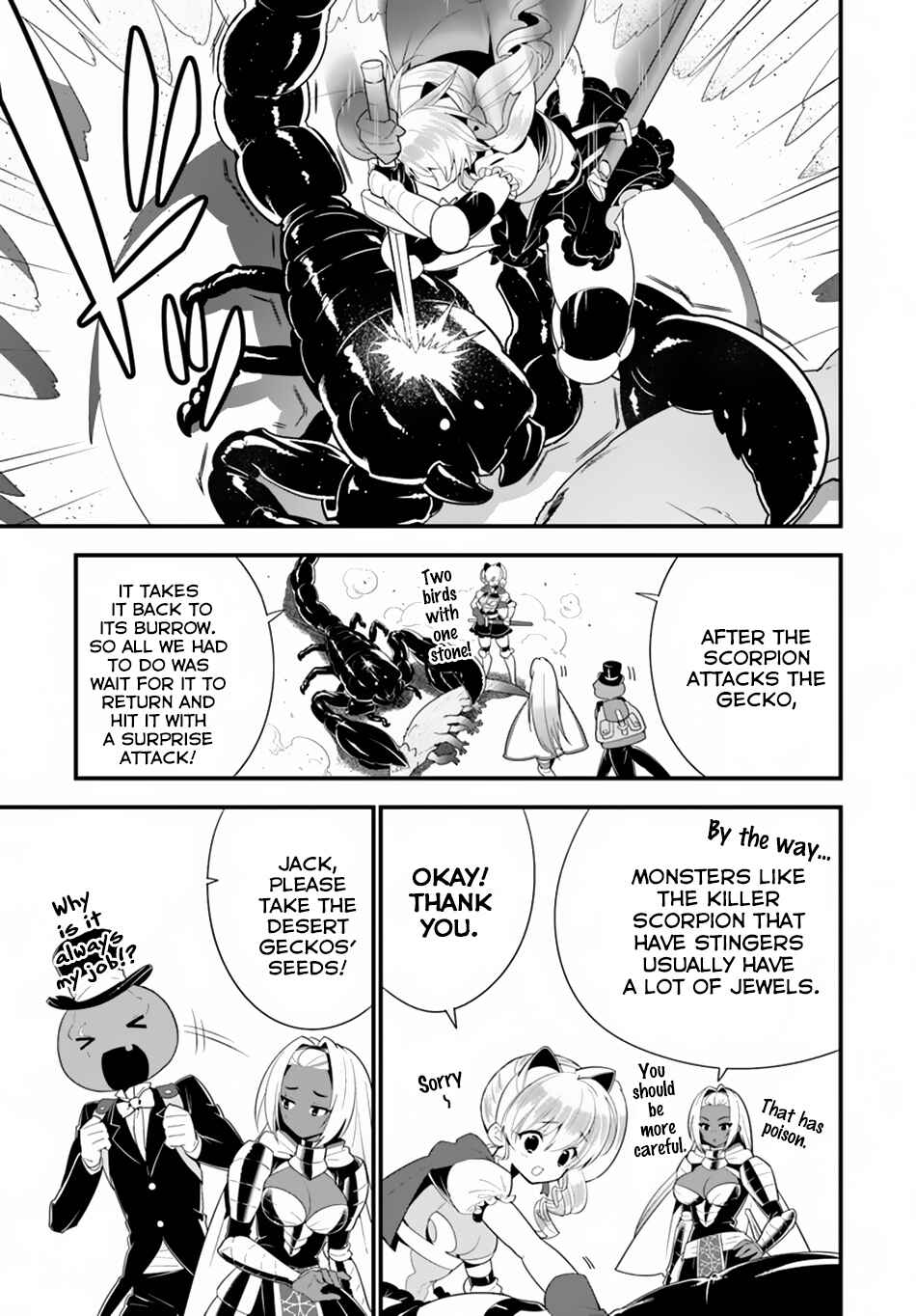Page 10 Chapter 18 Isekai desu ga Mamono Saibai shiteimasu.