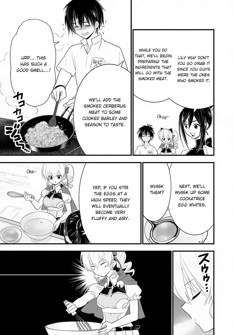 Page 18 Chapter 34 Isekai desu ga Mamono Saibai shiteimasu.