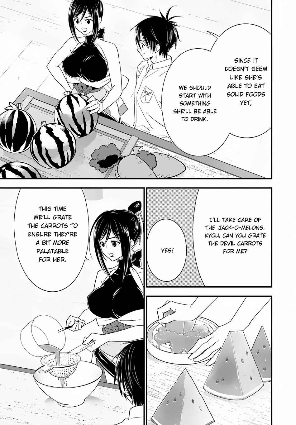 Page 6 Chapter 34 Isekai desu ga Mamono Saibai shiteimasu.
