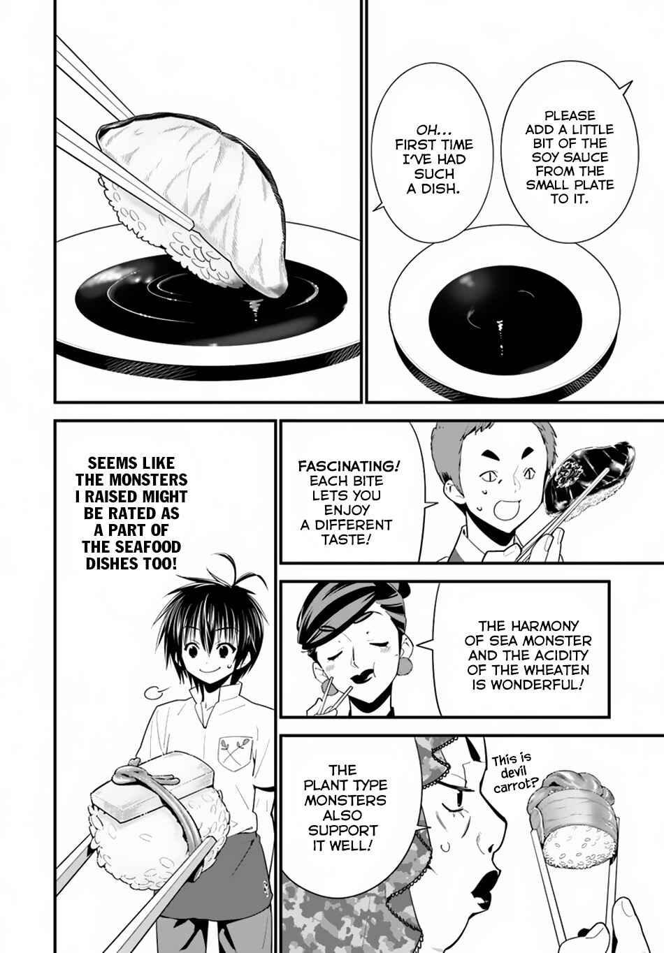 Page 4 Chapter 13 Isekai desu ga Mamono Saibai shiteimasu.