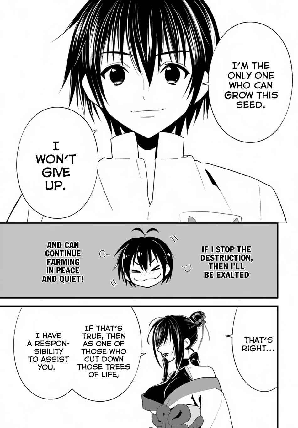 Page 22 Chapter 14 Isekai desu ga Mamono Saibai shiteimasu.