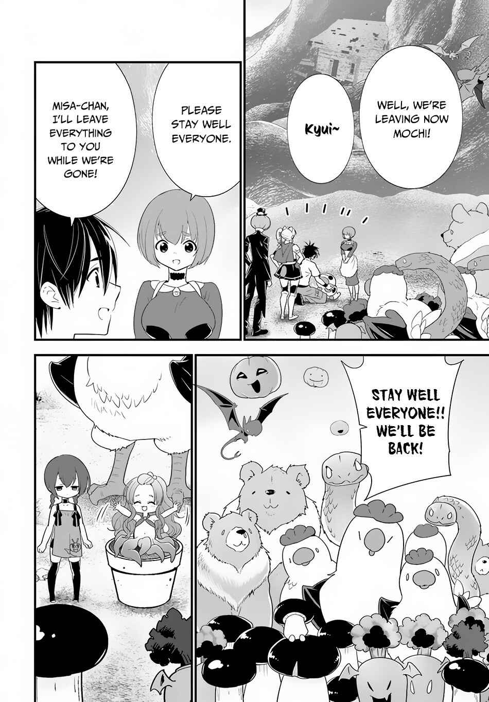 Page 22 Chapter 35 Isekai desu ga Mamono Saibai shiteimasu.