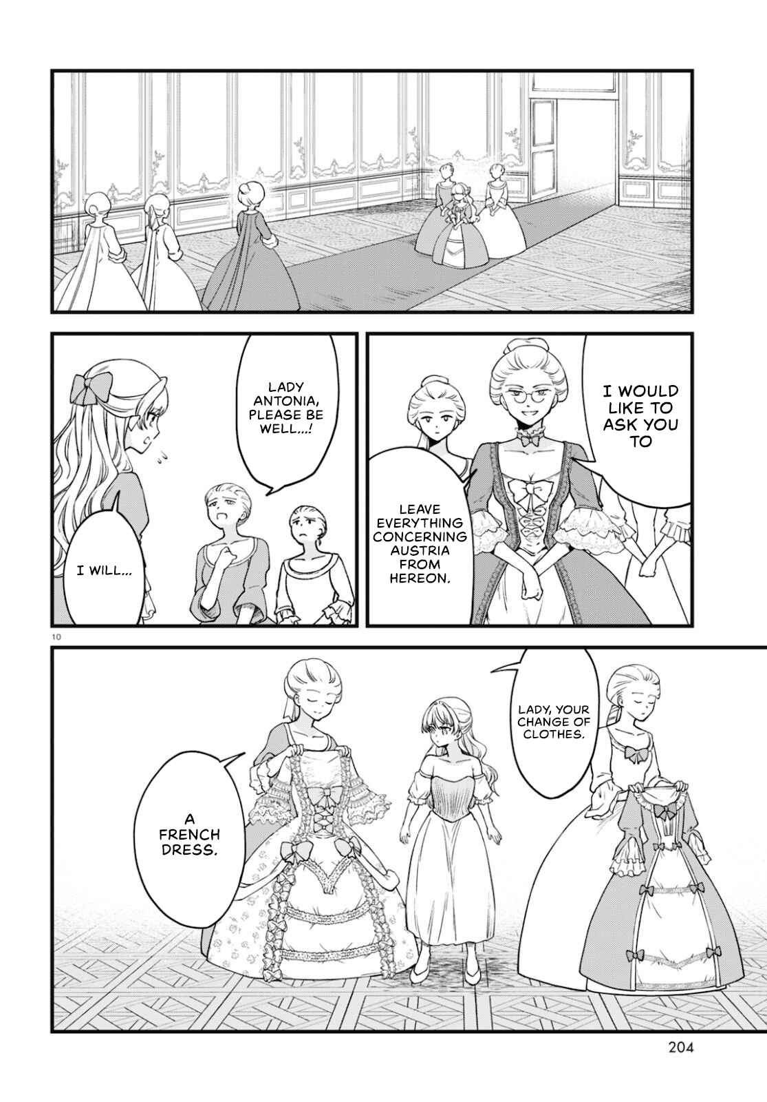 Page 10 Chapter 2 Akuyaku Reijou ni Tensei Shita Hazu ga Marie Antoinette deshita