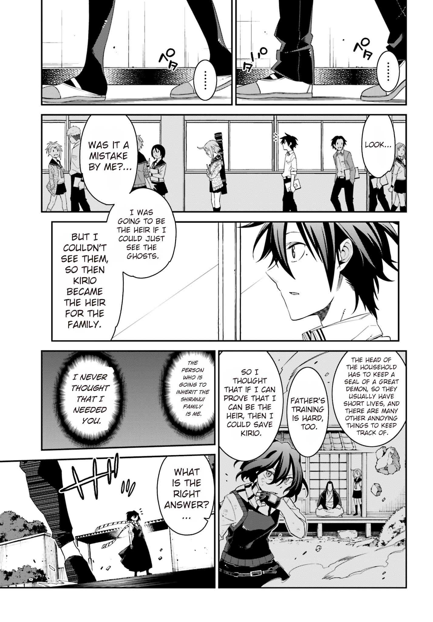 Page 9 Chapter 3 Shiranui-san wa Oni ga Mienai